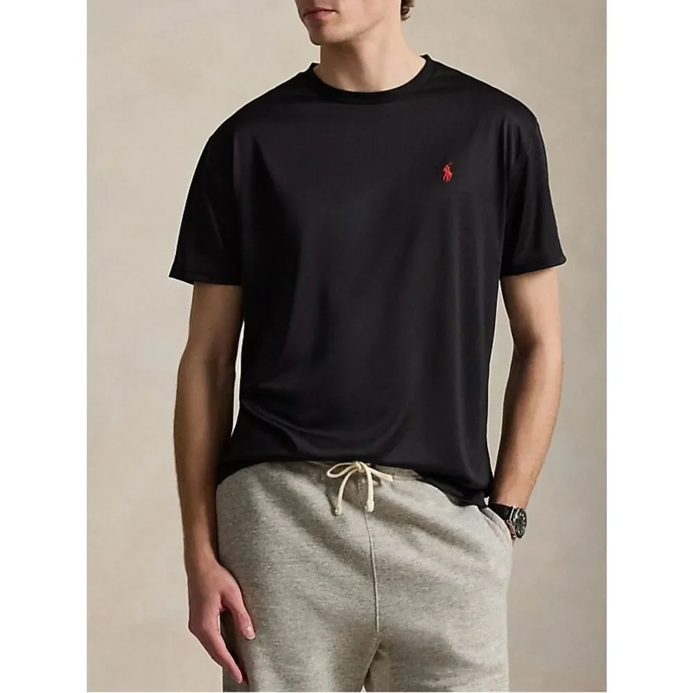 POLO BY RALPH LAUREN Classic Fit Performance Jersey T-Shirt in Black